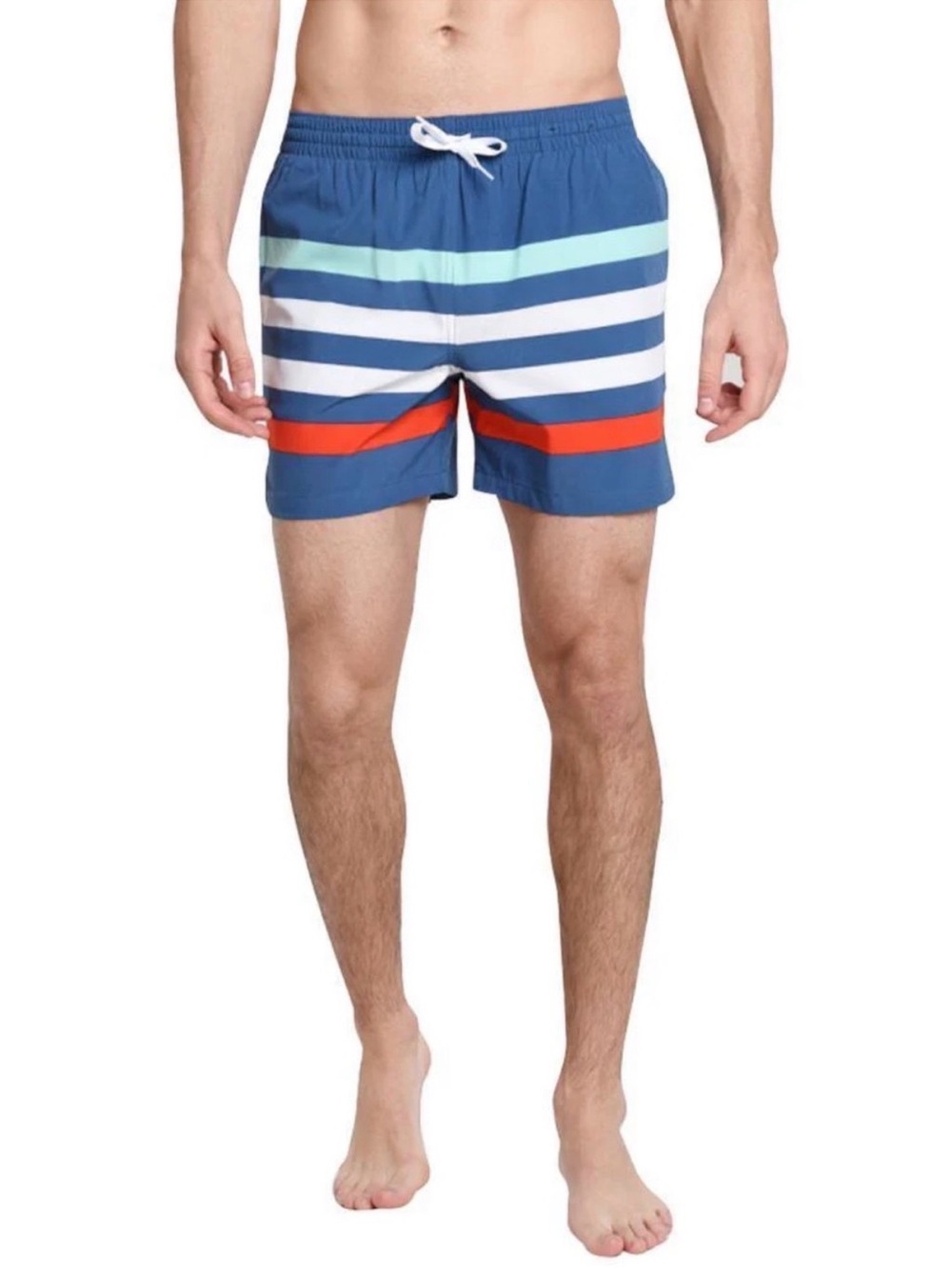 Like New Chubbies Me Likey The Stripey 5.5” Swim Trunks XL